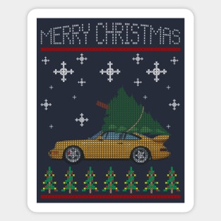 PORSCHE CHRISTMAS Sticker